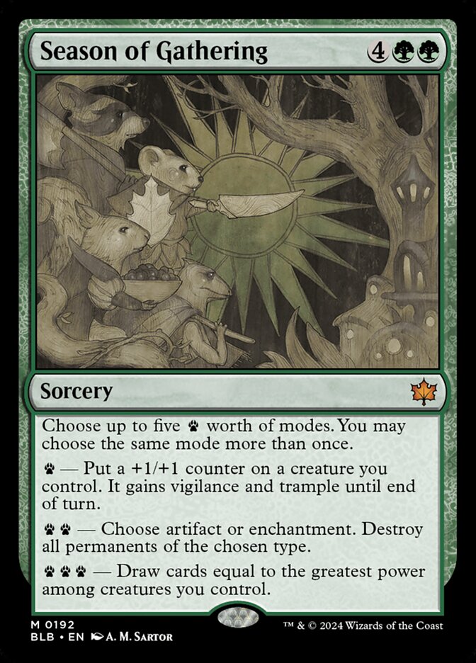 Season of Gathering (Bloomburrow) 