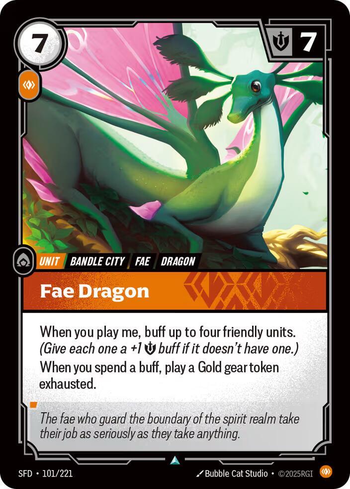 Fae Dragon (Spiritforged)  - Foil