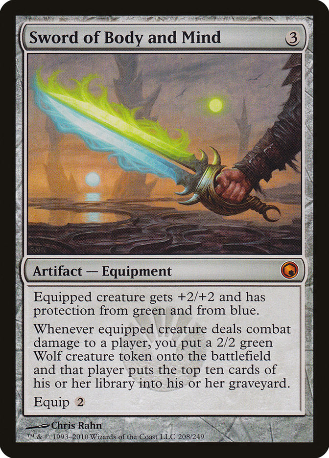 Sword of Body and Mind (Scars of Mirrodin) 
