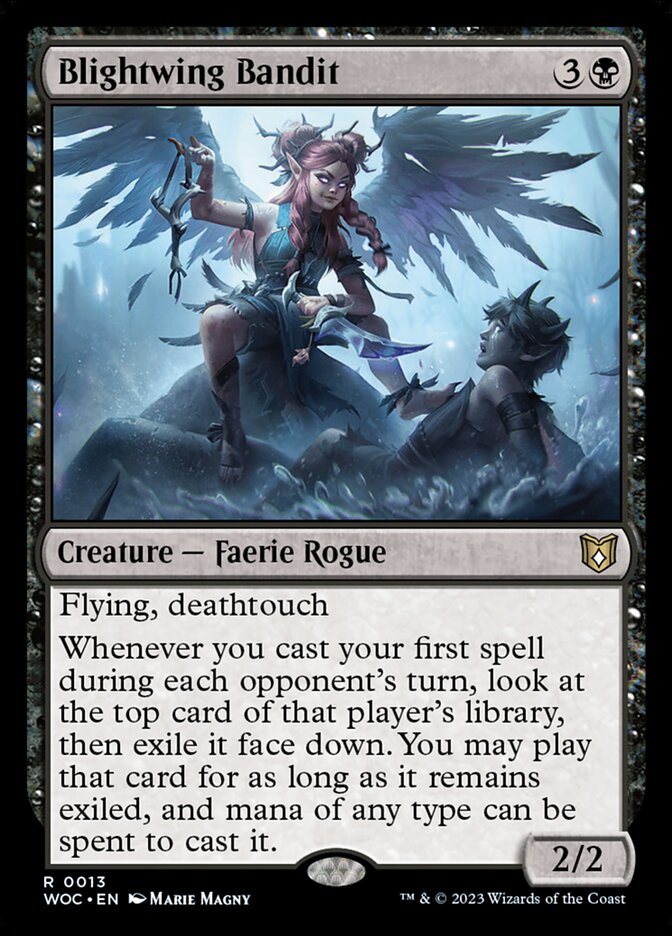 Blightwing Bandit 13/173 (Commander: Wilds of Eldraine) 