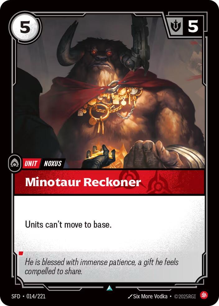 Minotaur Reckoner (Spiritforged)  - Foil