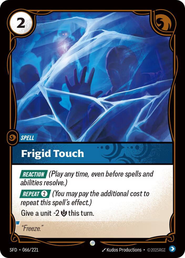 Frigid Touch (Spiritforged)  - Foil