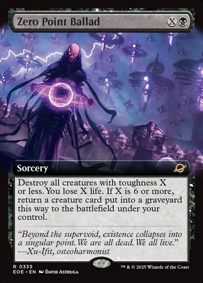 Zero Point Ballad (Edge of Eternities)  - Foil
