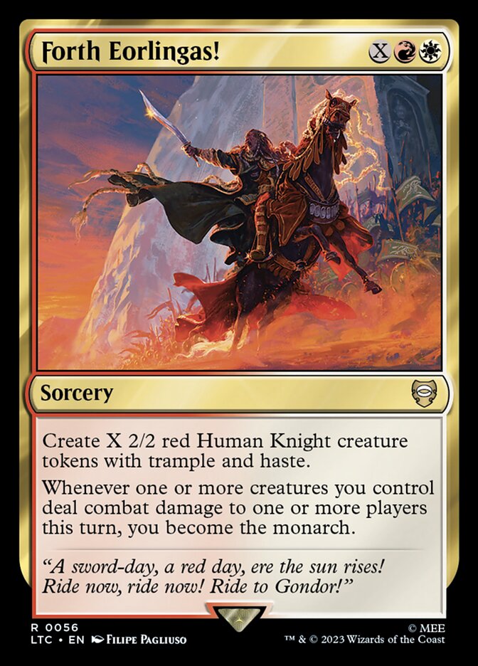 Forth Eorlingas! (Commander: The Lord of the Rings: Tales of Middle-earth) 