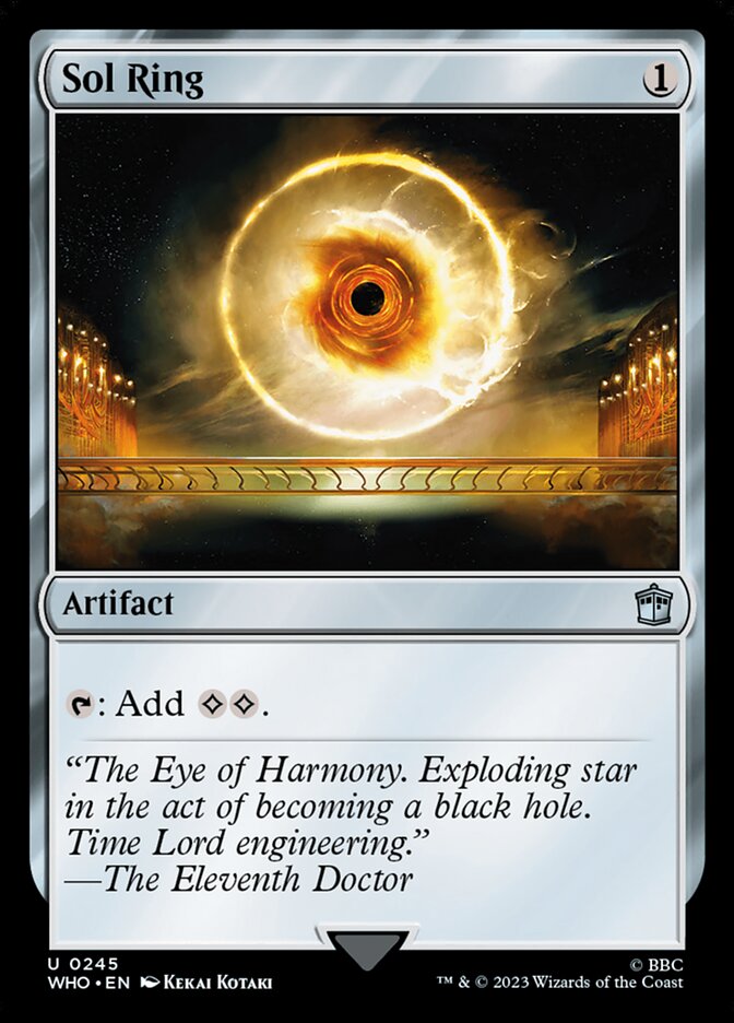 Sol Ring (Universes Beyond: Doctor Who)  - Foil