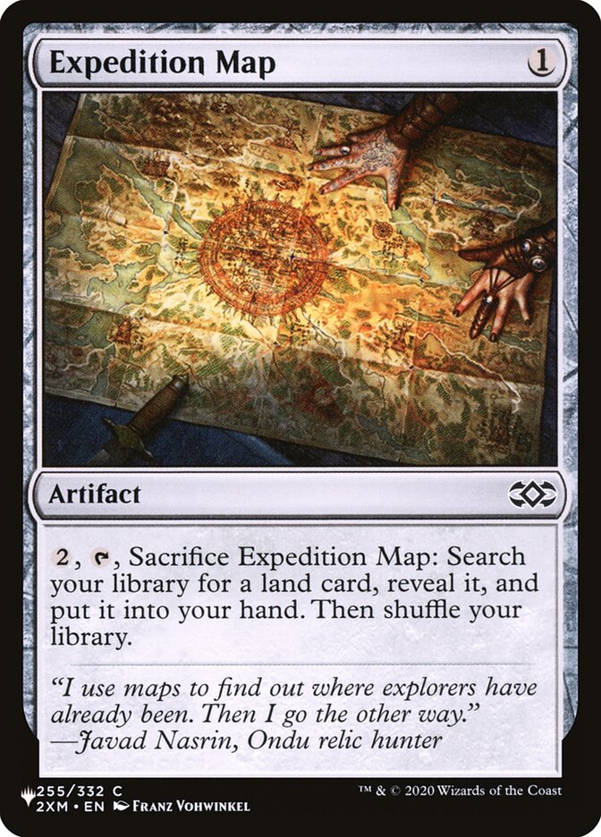 Expedition Map (The List Reprints) 