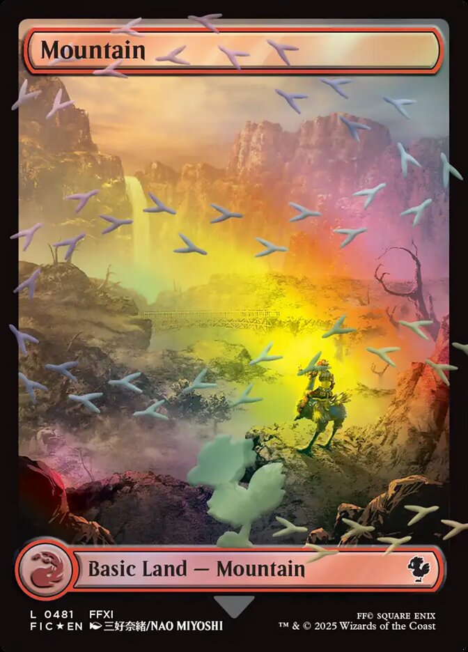 Mountain (Commander: FINAL FANTASY)  - Foil