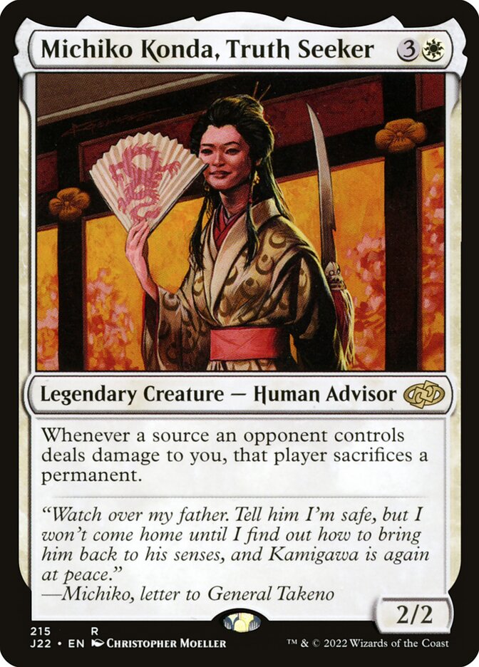 Michiko Konda, Truth Seeker (Jumpstart 2022) 