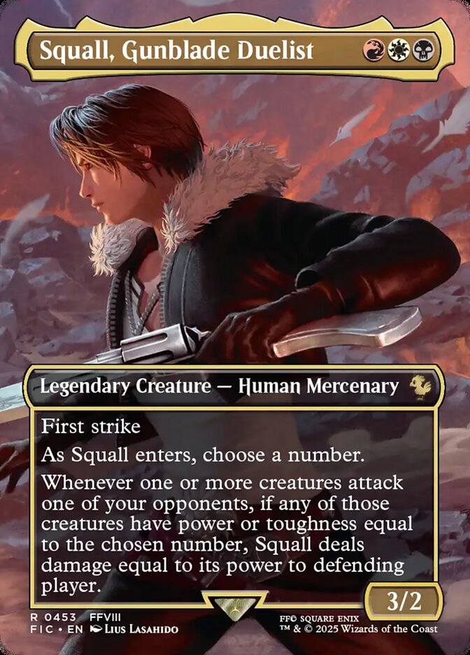 Squall, Gunblade Duelist (Commander: FINAL FANTASY) 