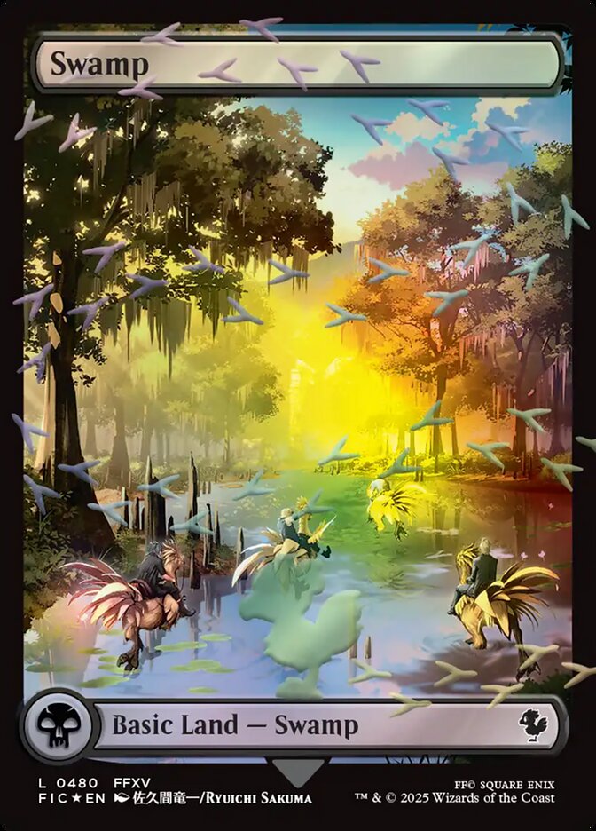 Swamp (Commander: FINAL FANTASY)  - Foil