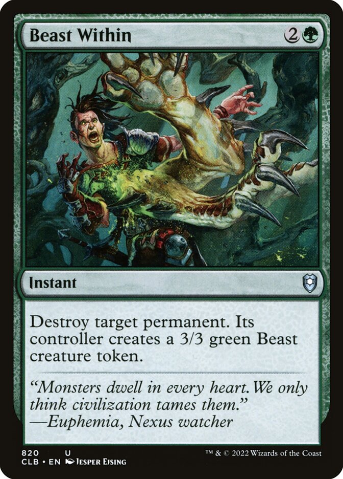 Beast Within (Commander Legends: Battle for Baldur's Gate) 