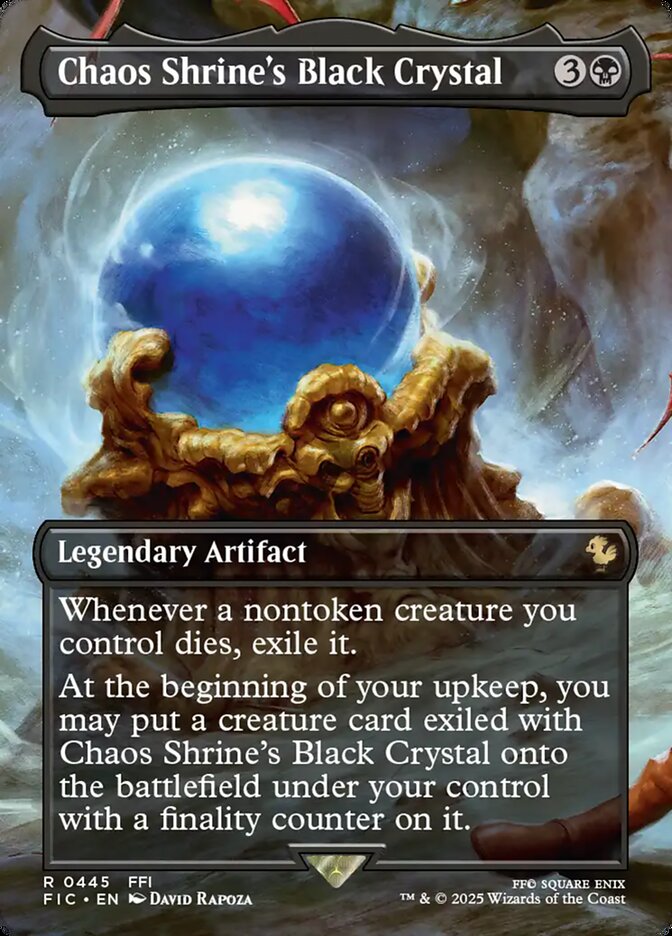 Chaos Shrine's Black Crystal (Commander: FINAL FANTASY) 