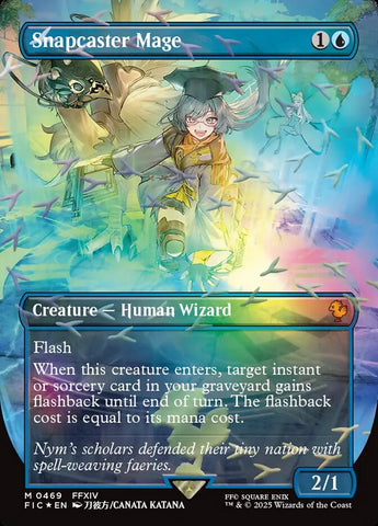 Snapcaster Mage 469 (Commander: FINAL FANTASY)  - Borderless Chocobo Track Foil