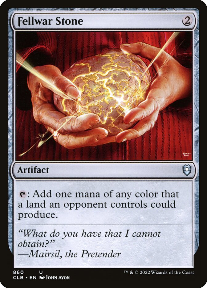 Fellwar Stone (Commander Legends: Battle for Baldur's Gate) 