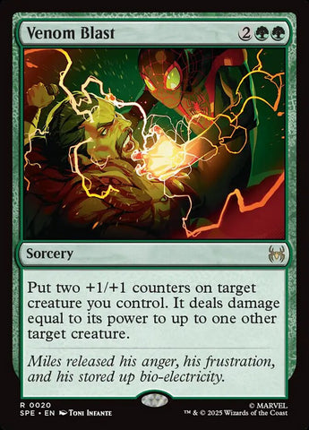 Venom Blast (Marvel's Spider-Man: Eternal-Legal)  - Foil