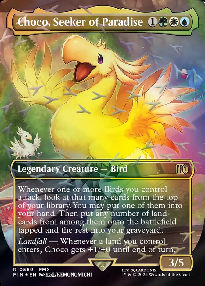 Choco, Seeker of Paradise (FINAL FANTASY)  - Foil