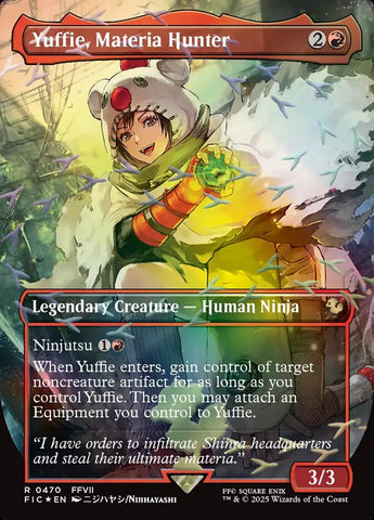 Yuffie, Materia Hunter (Commander: FINAL FANTASY)  - Foil