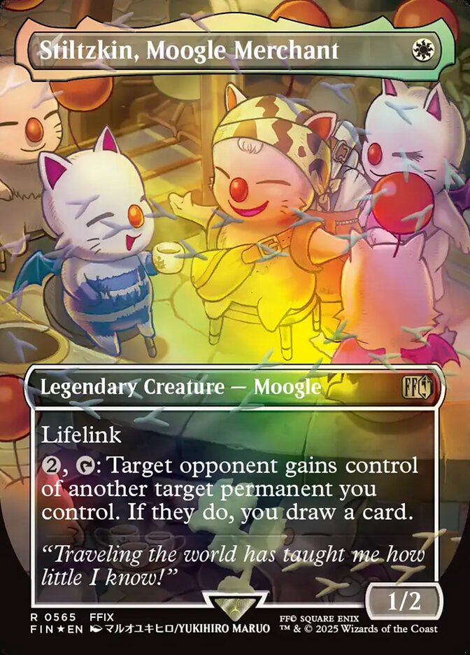Stiltzkin, Moogle Merchant (FINAL FANTASY)  - Foil