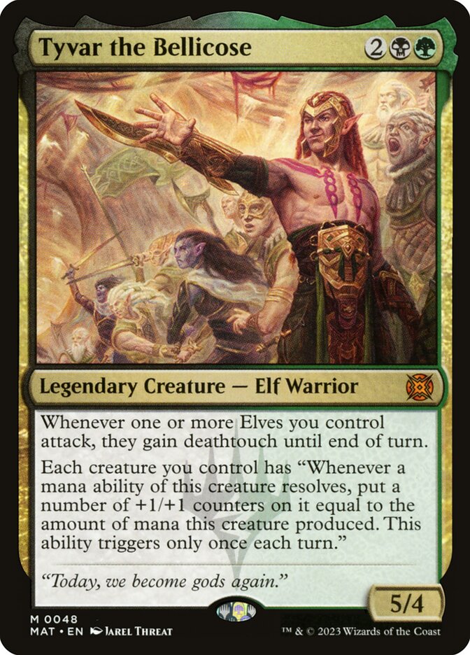 Tyvar the Bellicose (March of the Machine: The Aftermath) 