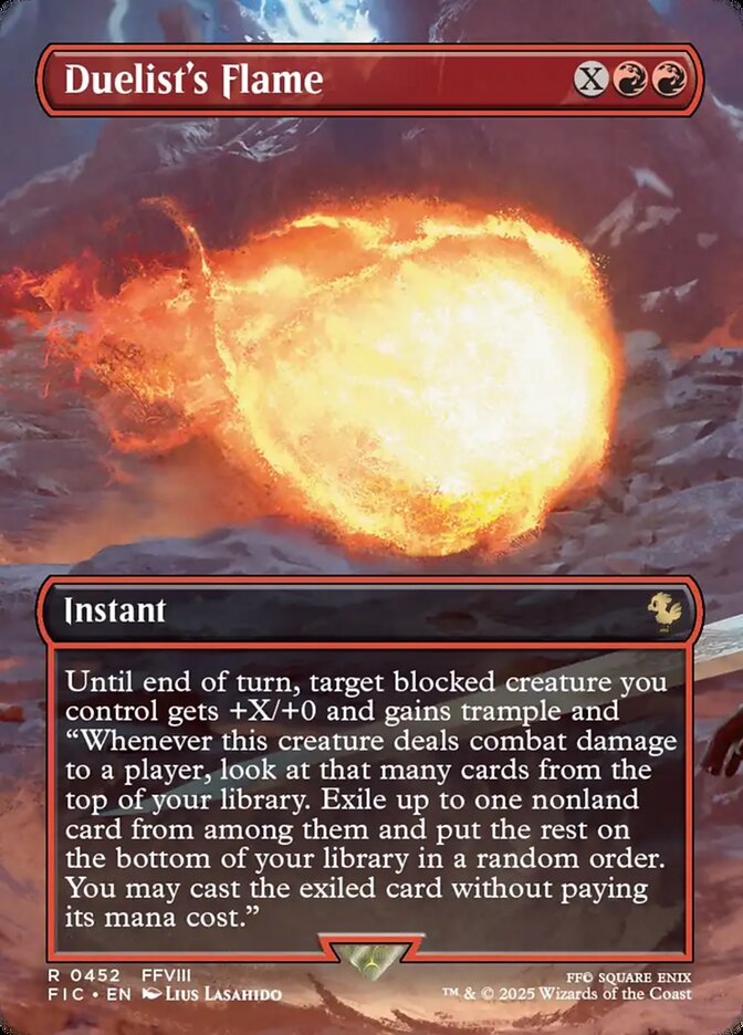 Duelist's Flame (Commander: FINAL FANTASY) 