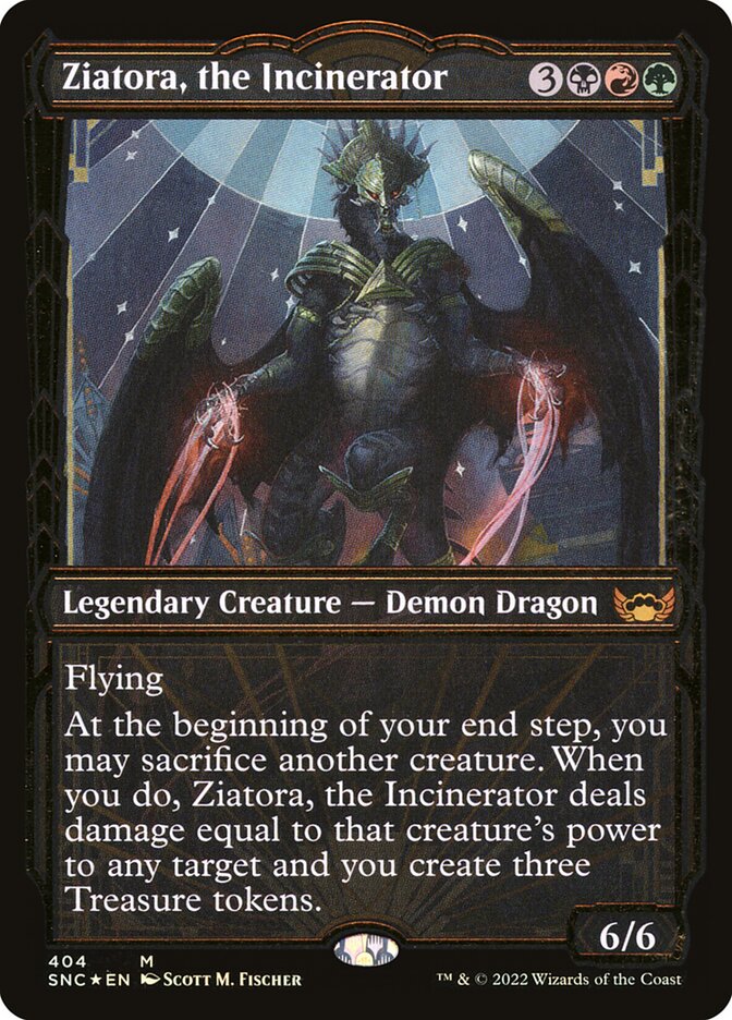 Ziatora, the Incinerator 404/281 (Streets of New Capenna)  - Foil