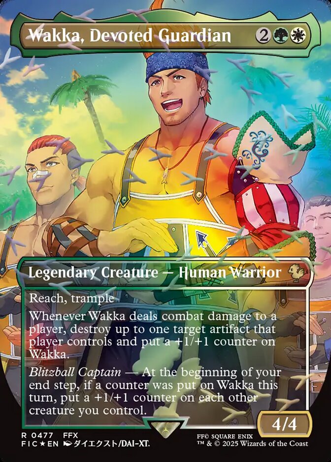Wakka, Devoted Guardian (Commander: FINAL FANTASY)  - Foil