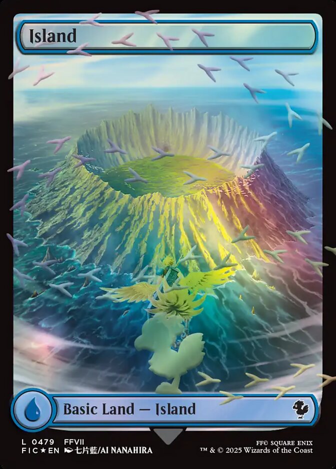 Island (Commander: FINAL FANTASY)  - Foil
