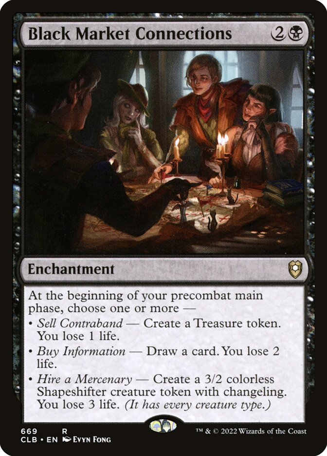 Black Market Connections (Commander Legends: Battle for Baldur's Gate) 