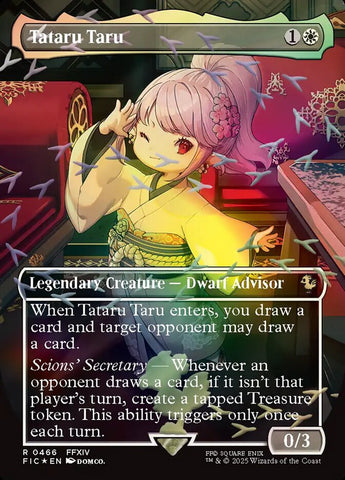 Tataru Taru 466 (Commander: FINAL FANTASY)  - Borderless Chocobo Track Foil