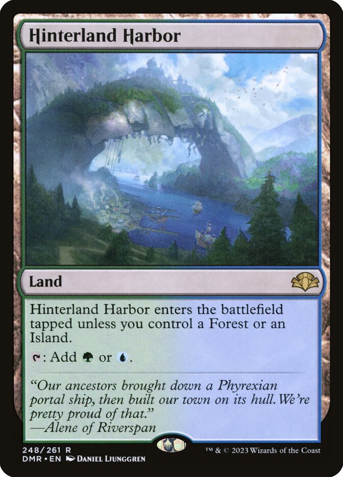 Hinterland Harbor (Dominaria Remastered)  - Foil