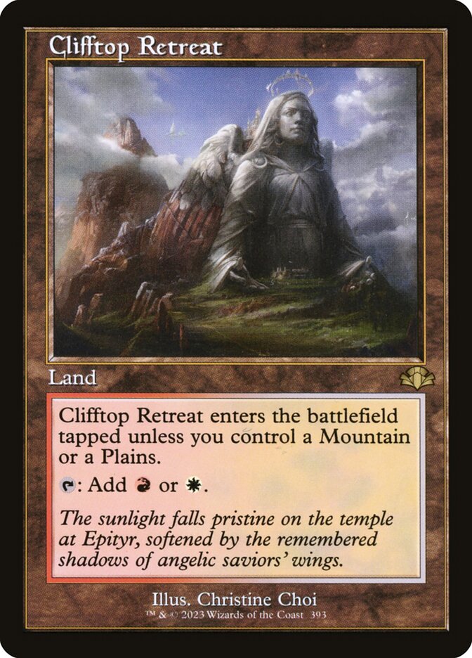 Clifftop Retreat (Dominaria Remastered)  - Foil