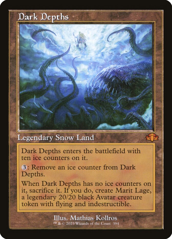 Dark Depths (Dominaria Remastered)  - Foil