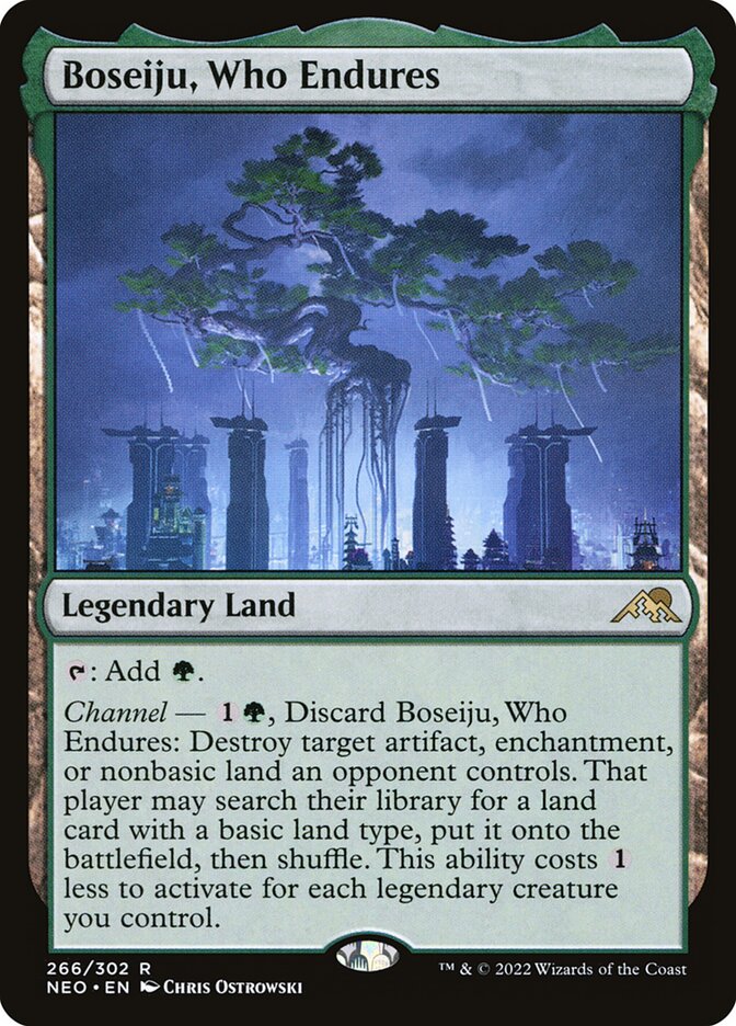 Boseiju, Who Endures (Kamigawa: Neon Dynasty) 