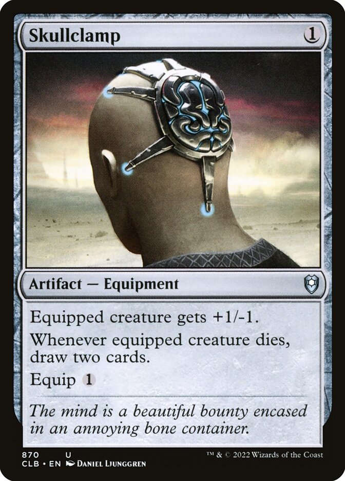 Skullclamp 870 (Commander Legends: Battle for Baldur's Gate) 