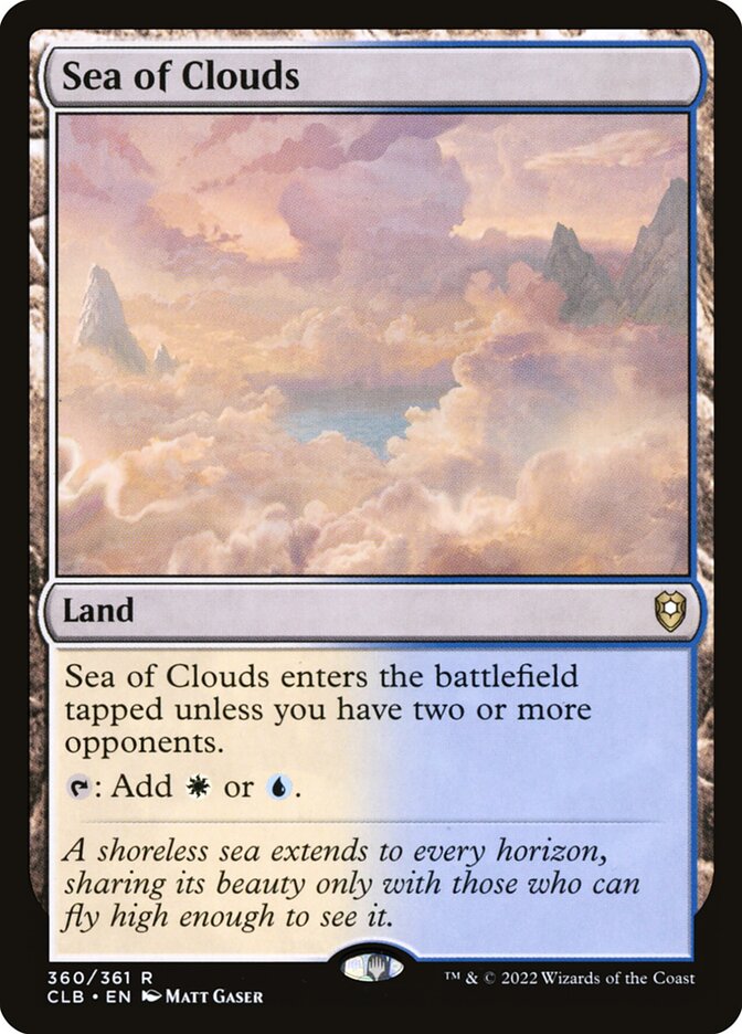 Sea of Clouds (Commander Legends: Battle for Baldur's Gate) 