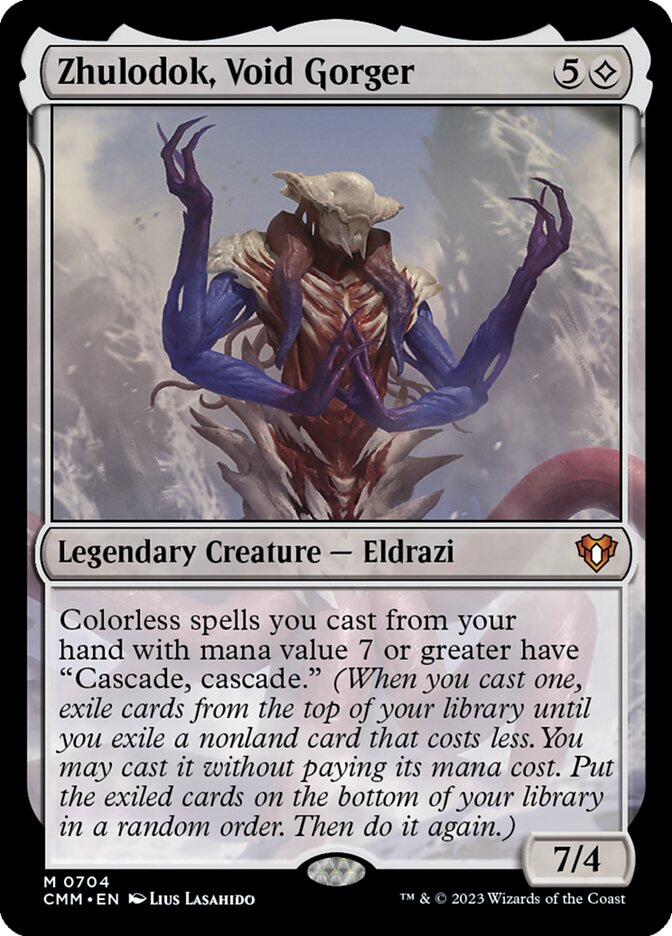Zhulodok, Void Gorger (Commander Masters)  - Foil