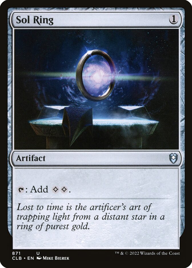 Sol Ring (Commander Legends: Battle for Baldur's Gate) 