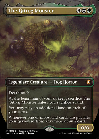 The Gitrog Monster 88 (Commander: Bloomburrow) 