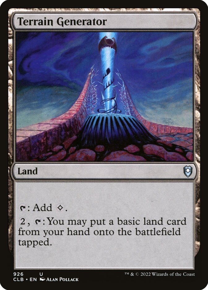 Terrain Generator 926/361 (Commander Legends: Battle for Baldur's Gate) 