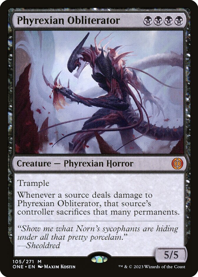Phyrexian Obliterator (Phyrexia: All Will Be One) 