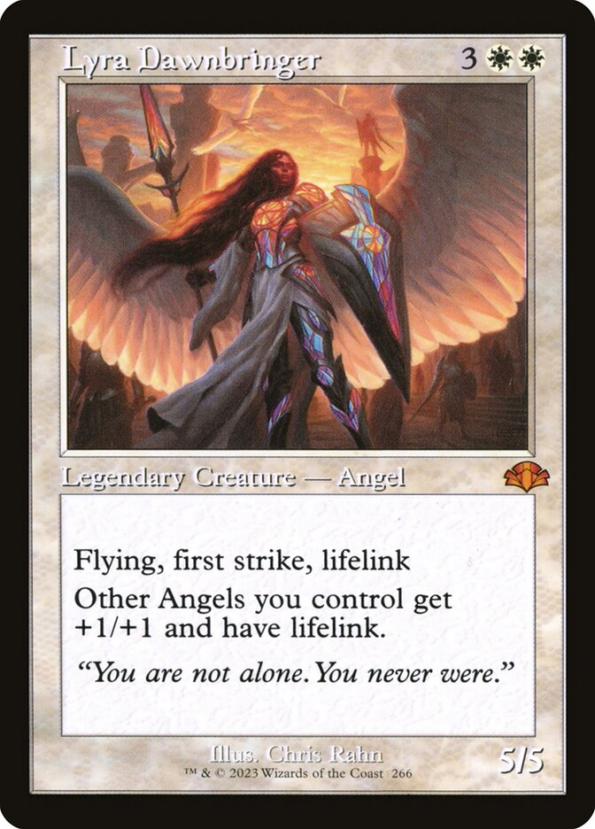 Lyra Dawnbringer (Dominaria Remastered)  - Foil