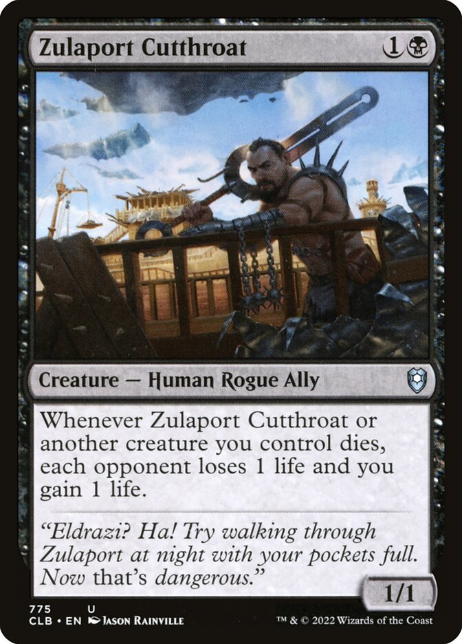 Zulaport Cutthroat (Commander Legends: Battle for Baldur's Gate) 
