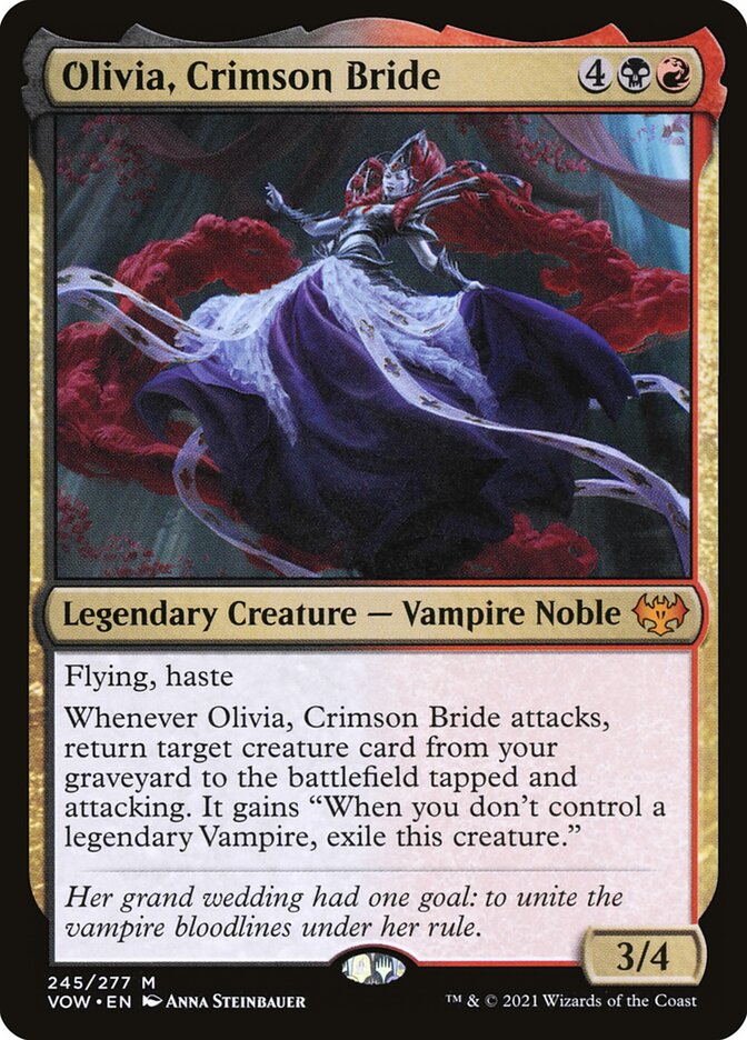 Olivia, Crimson Bride (Innistrad: Crimson Vow)  - Foil