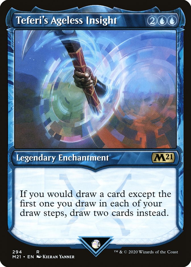 Teferi's Ageless Insight (Core Set 2021)  - Foil