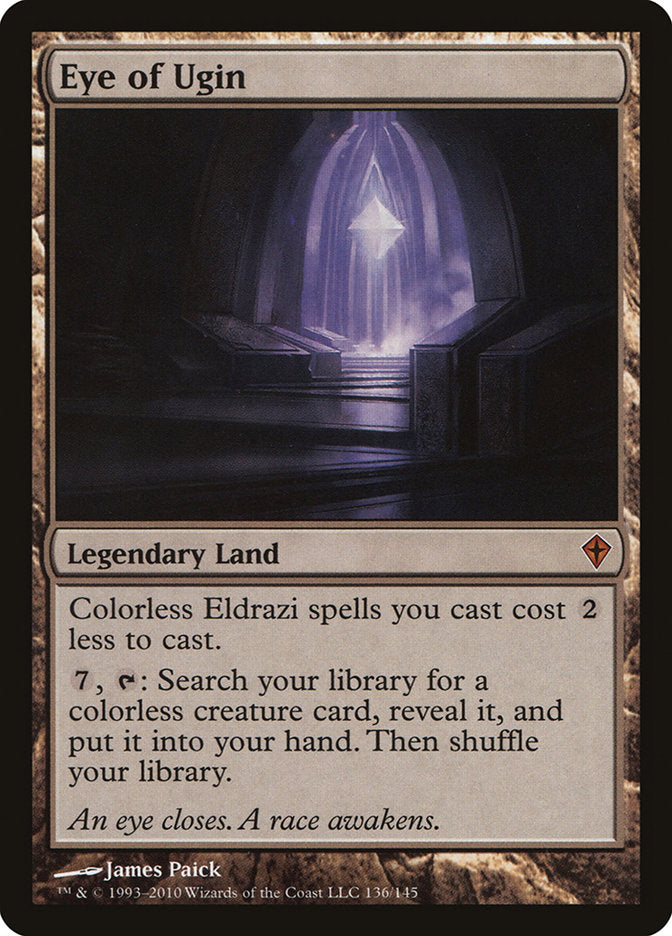 Eye of Ugin (Worldwake)  - Foil