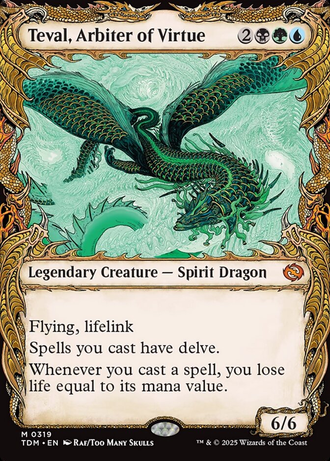 Teval, Arbiter of Virtue (Tarkir: Dragonstorm) 