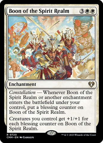 Boon of the Spirit Realm 720 (Commander Masters) 