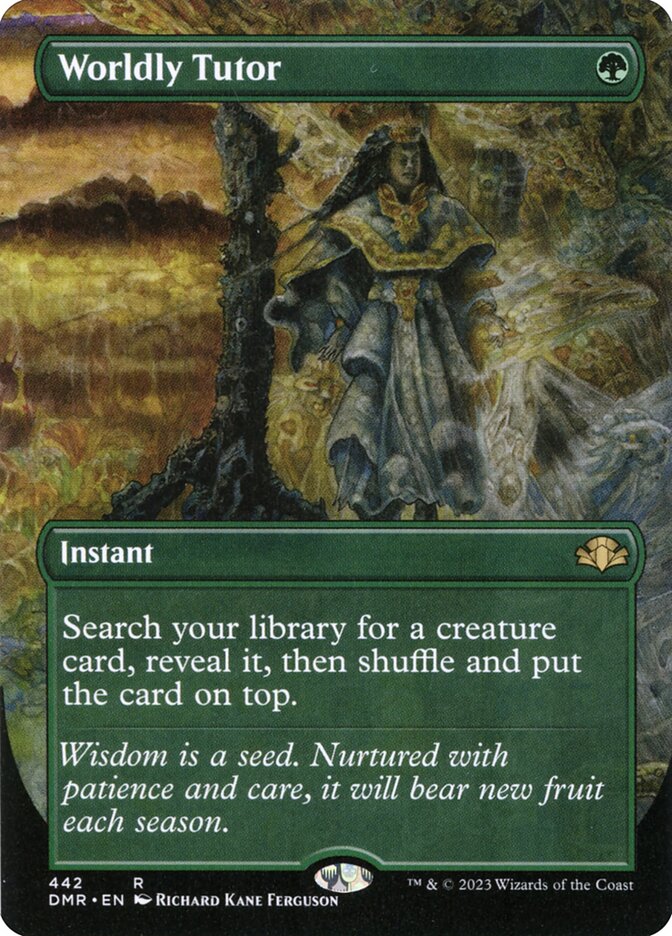 Worldly Tutor (Dominaria Remastered) 