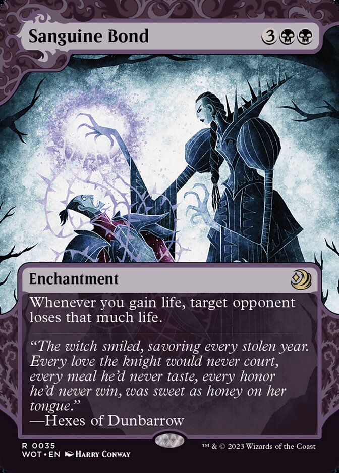 Sanguine Bond (Wilds of Eldraine: Enchanting Tales)  - Foil
