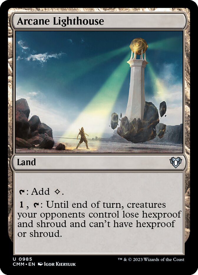 Arcane Lighthouse (Commander Masters) 